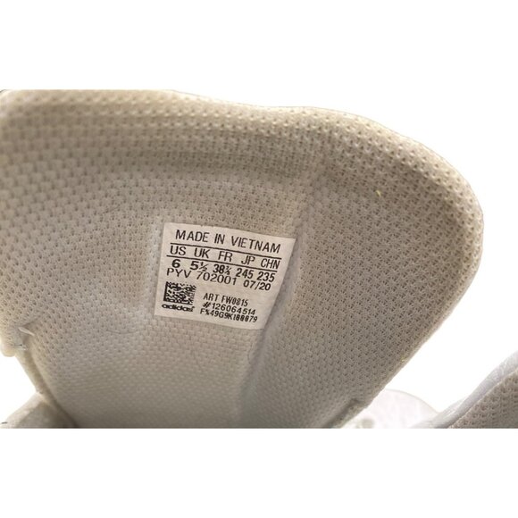 Adidas Girls Are Awesome white sneakers size 6 SKU 1112 - Picture 5 of 7